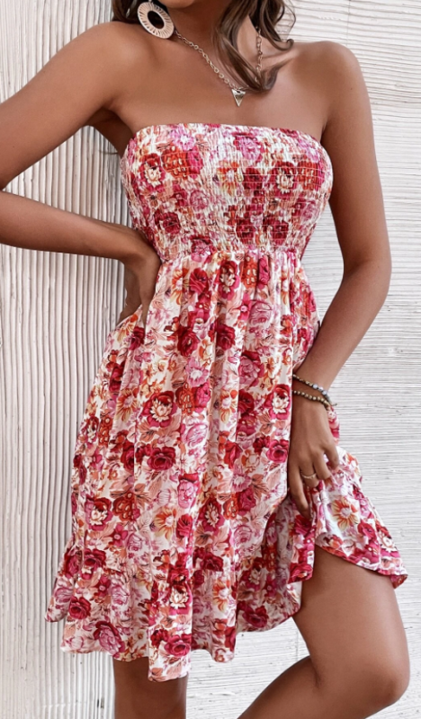 Letní šaty s květy